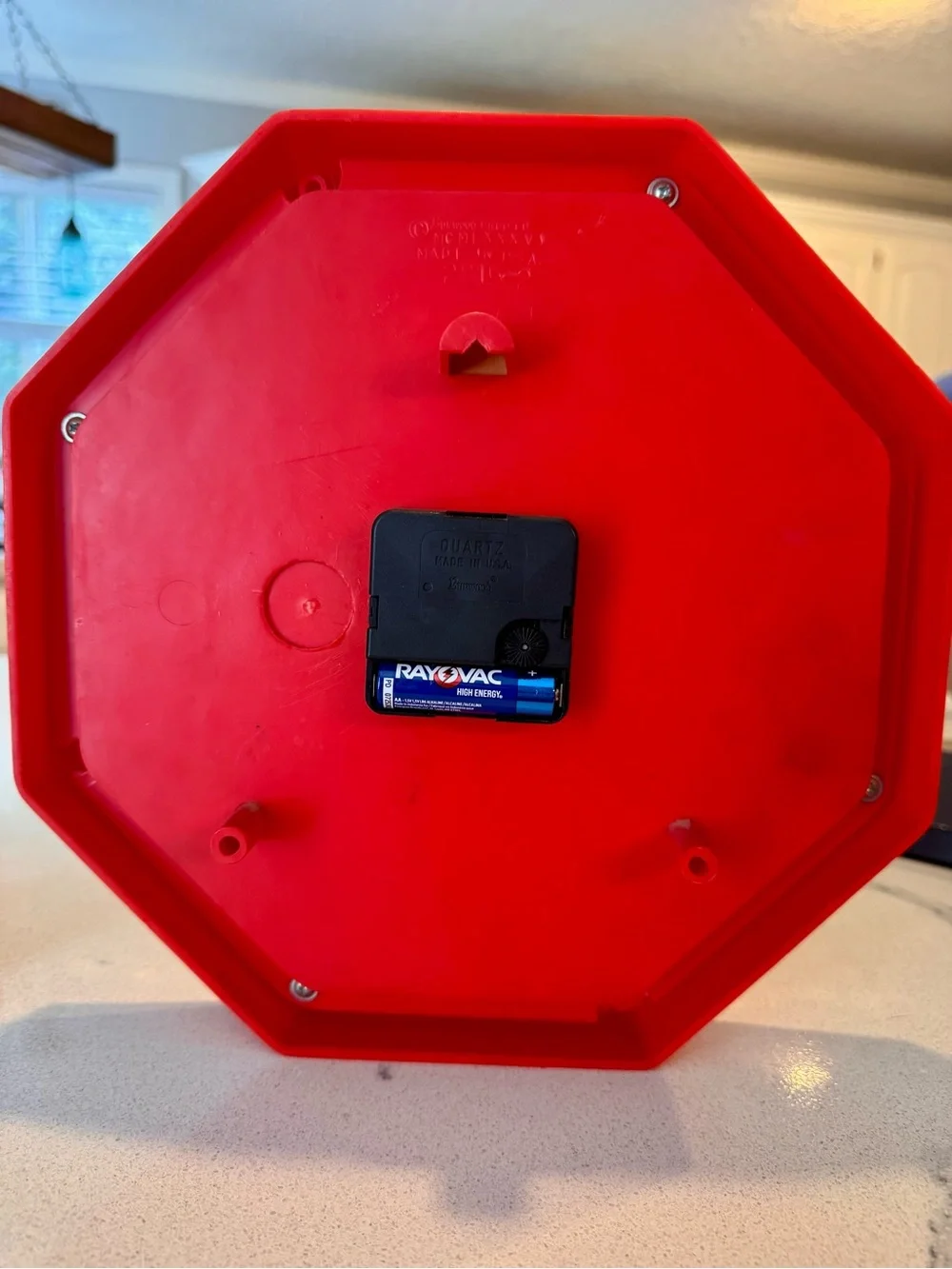 🥤 1986 Coca Cola Red Octagonal Wall Clock - The World of Atlanta